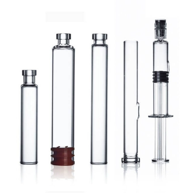 Glass Cartridges 1.5ml to 4ml Clear