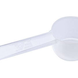 10ml Recycled Translucent Round Food Grade Plastic Measuring Scoops