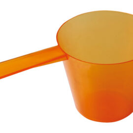 20ml to 70ml Orange Disposable Taper Plastic Scoops