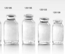 Clear Moulded Injection Vials for Antibiotics Ring Finish GB19.7mm 5ml to 35ml