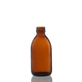 Amber Glass Bottles for Syrup DIN PP 28mm 30ml to 500ml