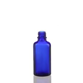 Blue Dropper Dispensing Bottles DIN 18mm 5ml to 100ml