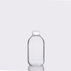 Clear Infusion Bottles Ring Finish ISO/CFDA 32mm 50ml to 600ml