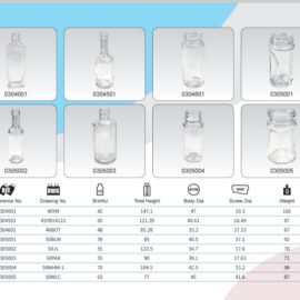 Clear Glass Sauce Bottles 75ml to 150ml